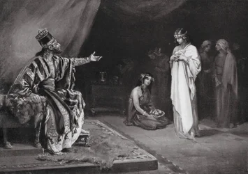 Heirat einer assyrischen Prinzessin mit Kara-indash, König von Babylon