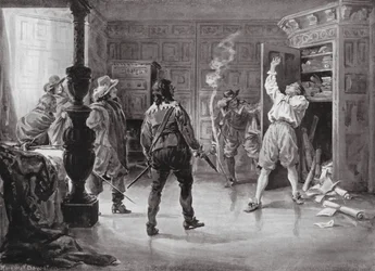 Der Mord am spanischen Minister durch die portugiesischen Revolutionäre