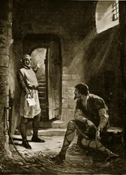 Stephen erhält den Befehl zu seiner Freilassung, Illustration aus 