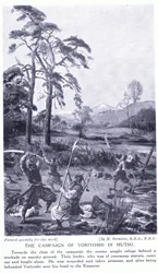 Der Feldzug von Yoriyoshi in Mutsu