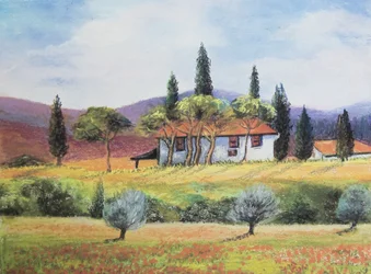 Französisches Ackerland