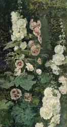 Stockrosen, 1872