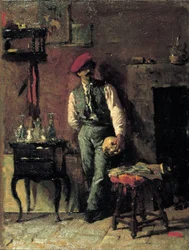 Porträt des Malers Joaquim Agrassot