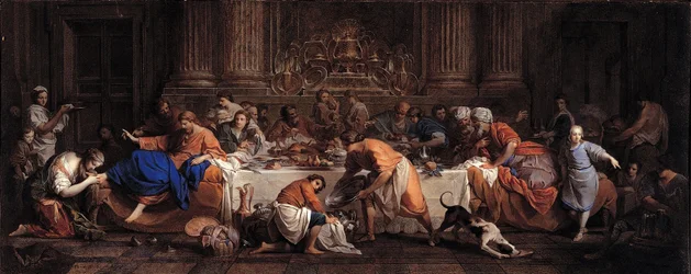 Fest im Haus von Simon dem Pharisäer, ca. 1748