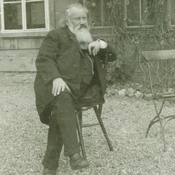 Porträt des Komponisten Johannes Brahms 1833-1897