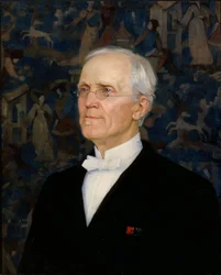 Porträt von B. O. Schauman