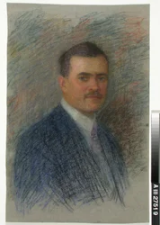 Porträt eines Mannes, Studie