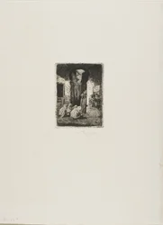 Tanger, sitzende Araber