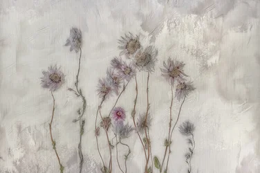 Weiche Pastellblumen