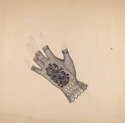 Handschuh, ca. 1938