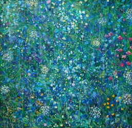 Lebendige Blumenwiese