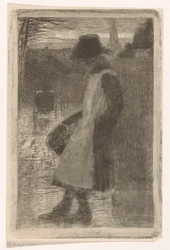 Mädchen auf der Straße