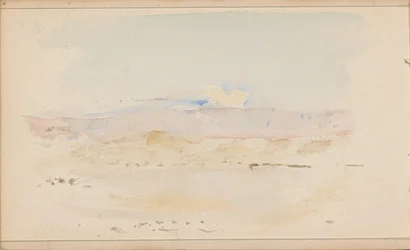 Wüstenlandschaft mit Bergen