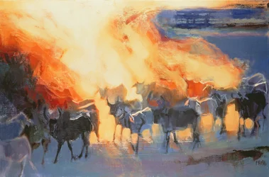 Staubwolke, Drung, 1996