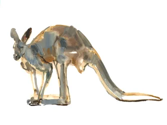 Mit Ocker bestäubt, (Roter Känguru), 2012