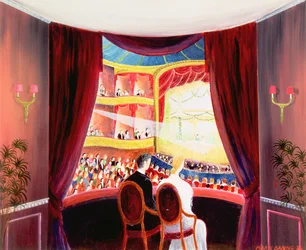Nacht im Ballett