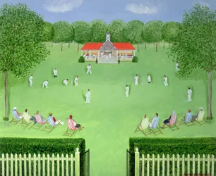 Das Cricketspiel
