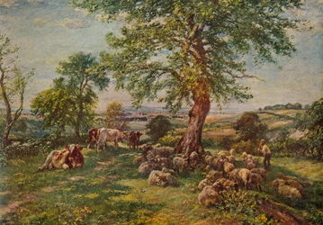 Hügel und Tal, um 1900-1935