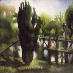 Der Teich in Garsington
