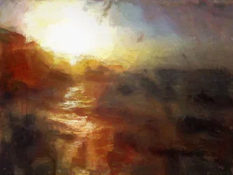 Ein Sonnenuntergang in Cromer - Norfolk