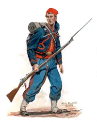 10. New Yorker Infanterieregiment, National Zouaves, 4. Uniform 1862, 2025