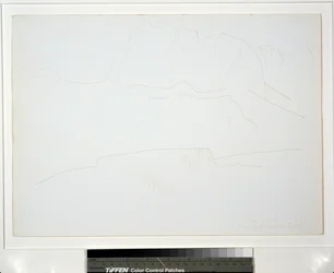 Berglandschaft mit Bäumen
