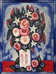 Nacht und einige Blumen