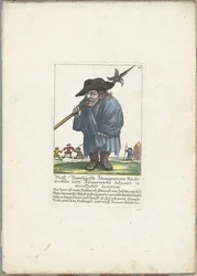 Der Zwerg Blaßl Broatgosch, ca. 1710