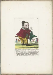 De dwerg Hans Sausakh von Wurstelfeld, ca. 1710