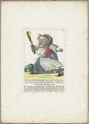 Die Zwergin Malper Höllriglin als Wirtin, ca. 1710