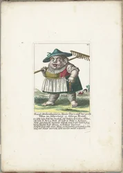 Der Zwerg Margl Woltzenthoulerin, ca. 1710