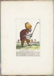 Der fröhliche Zwerg Mathias Flecksippl, ca. 1710