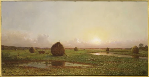 Heuhaufen, ca. 1876-88