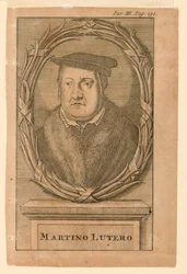 Porträt von Martin Luther (1483-1546)