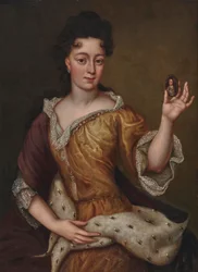 Porträt von Theresa Kunegunda Sobieska 1676-1730, Kurfürstin von Bayern, Ende des 17. Jahrhunderts
