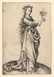 Die dritte weise Jungfrau, ca. 1435-1491
