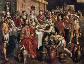 Die Hochzeit zu Kana, 1596-1597