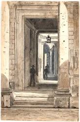 Palazzo Massimo alle Colonne. Rom 1835