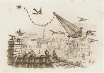 Illustration zu "Halvhundrede Fabler for Børn" von Hey