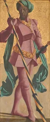Hl. Mauritius (Innenseite) Hl. Sebastian (Außenseite)