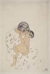 Kuss der Mutter