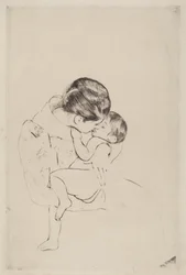 Mutterkuss, 1890-1891