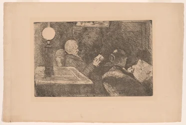 Herr und Frau Cassatt beim Lesen