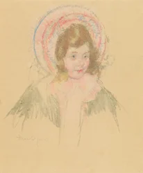 Sara mit Hut und Mantel, ca. 1904-1906