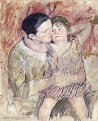 Frau und Kind