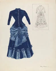 Kleid, ca. 1937