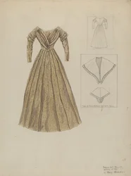 Kleid, ca. 1937