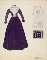 Kleid, ca. 1938