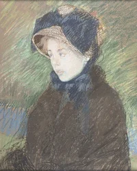 Porträt eines jungen Mädchens, ca. 1880