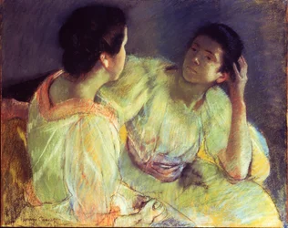 Das Gespräch, ca. 1896